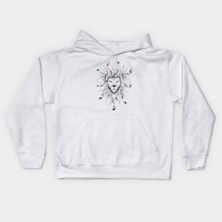 Poetic King Pink Kids Hoodie